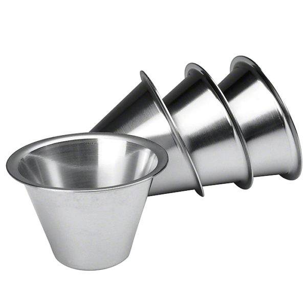 MIELE Timbales en inox (4  pièces)